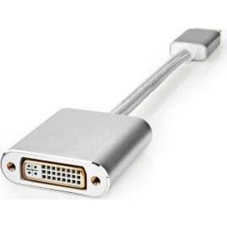 👉 DisplayPort DisplayPort-Kabel | Male DVI-D 24+1-Pins Female 1080p Verguld 0.20 m Rond Ge 5412810331697