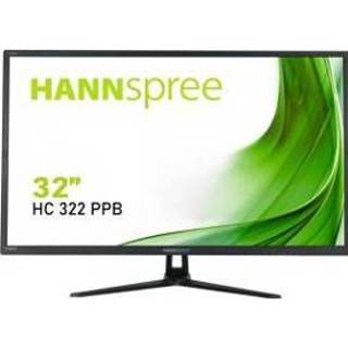 👉 Monitor zwart Hannspree HC322PPB computer 81,3 cm (32 ) 2560 x 1440 Pixels Wide Quad HD LED 4711404023590