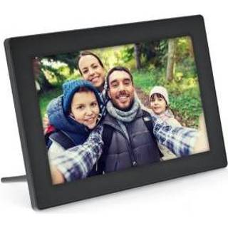 👉 Digitale fotolijst zwart InLine 55821S 25,6 cm (10.1 ) Touchscreen Wifi 4043718291526