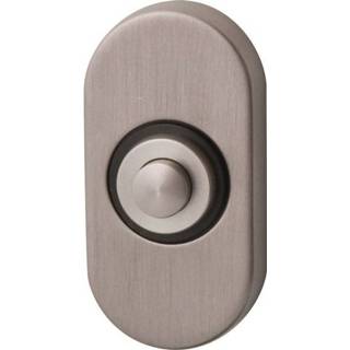 👉 Deurbel RVS Hardbrass Beldrukker PBA ovaal 8717727020847