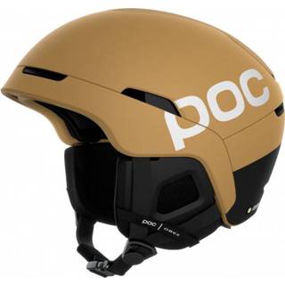 👉 Skihelm zwart bruin beige uniseks POC - Obex BC MIPS maat XL/XXL, zwart/bruin/beige 7325549952874