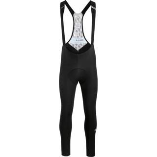 👉 Fietsbroek zwart grijs s mannen ASSOS - Mille GT Winter Bib Tights maat S, zwart/grijs