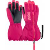 👉 Reusch - Kid's Tom - Handschoenen maat V - 5-6 years, roze/zwart