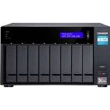 👉 Zwart QNAP TVS-872X-I3-8G data-opslag-server NAS Tower Ethernet LAN i3-8100T 4713213518885