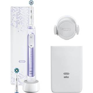 👉 Elektrische tandenborstel purper Oral-B GENIUS 10200W Orchid Purple met luxe USB Smart reisetui 4210201261698