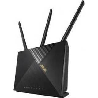 👉 Draadloze router zwart ASUS 4G-AX56 Gigabit Ethernet Dual-band (2.4 GHz / 5 GHz) 3G 4718017869225