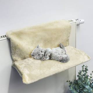 👉 Radiator creme fleece engels Katten - Hangmat Makkelijk monteren 8720359709998