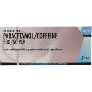 Paracetamol coffeine 500/50 8711218011192