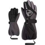 👉 Glove 128 uniseks zwart grijs Ziener - Lauro AS Junior Handschoenen maat 128, zwart/grijs 4063833282940