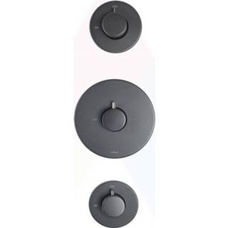 👉 Zwart Hotbath Cobber afbouwdeel 007 mat CB007EXTBL