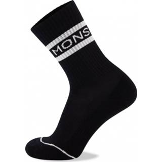 👉 Sock m uniseks zwart Mons Royale - Signature Crew Fietssokken maat M, 9420070000976