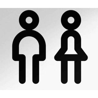 👉 Deursticker Post NL nederlands Deur sticker Pictogrammen voor toilet