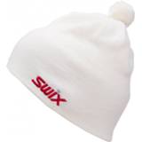 👉 Muts uniseks wit grijs Swix - Tradition Hat with Flag maat 58 cm, grijs/wit 7045951865745