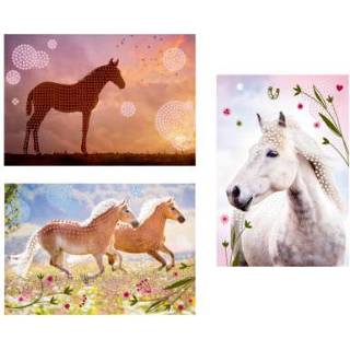 👉 Meisjes kleurrijk SPIEGELBURG COPPENRATH Diamond Schilderij - Paardenliefhebbers 4029753174413