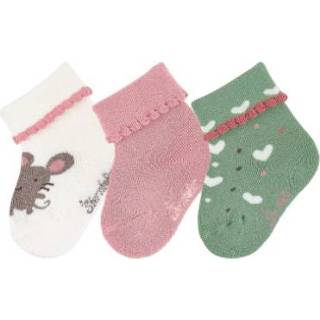 👉 Sterntaler Babysokjes 3-pack muis ecru