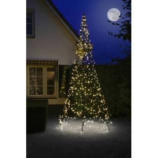 👉 Vlaggenmast multicolor Fairybell kerstboom - 640 lampjes 8718781474249