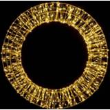 👉 Wit goud Christmas United Kunstkerstkrans - 400 lampjes Warm 8720512260205