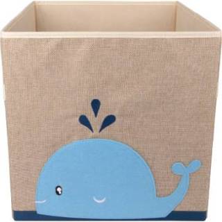 👉 Opberg doos meisjes bruin Bieco Opbergdoos walvis, natuur 32 cm 4005544404594