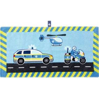 👉 Hand doek groot jongens blauw SPIEGELBURG COPPENRATH Magische handdoek politie (Als ik ben) 4029753175182