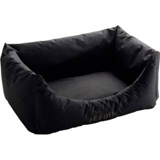 👉 Hunter - Dog Sofa Gent Antibac - Hondenspullen maat 100 x 70 cm, zwart