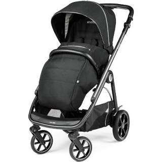 👉 Kinder wagen jongens zwart kinderen Peg Perego kinderwagen Veloce Black Shine 8005475417546