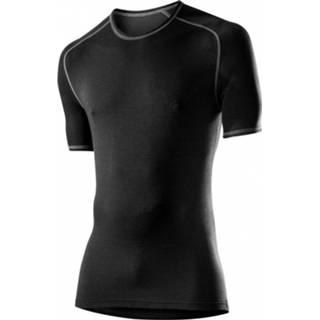 👉 Shirt zwart 60 mannen Löffler - S/S Transtex Warm T-shirt maat 60, 9008805075897