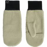 👉 Hand schoenen One Size uniseks beige grijs zwart Röhnisch - Kid's Pile Mittens Handschoenen maat Size, grijs/beige/zwart 7314840153028