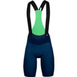 👉 Fiets broek XL mannen zwart blauw Q36.5 - Termica Long Salopette Fietsbroek maat XL, blauw/zwart 806891153197