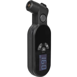 👉 Handpomp zwart Topeak Smart D2X Digital Pressure Gauge - Handpompen 4710069687505