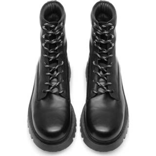 👉 Veterboots leer mannen zwart 'Conrad' 5714775108032