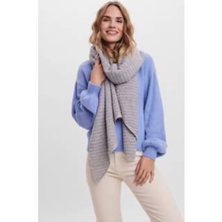 Sjaal gerecycled materiaal One Size vrouwen grijs 'Anna' 5715104528668