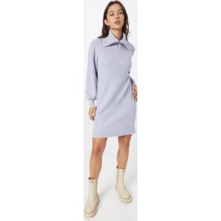 👉 Gebreide jurk lenzing™ ecovero™ l vrouwen blauw 'Dalma' 5715113694064