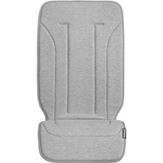 👉 Grijs ecru active UPPAbaby Vista/Cruz Omkeerbare Beschermhoes - Grey Melange/Fleece