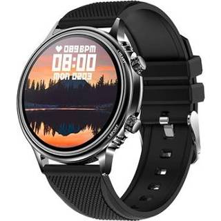 👉 Smartwatch zwart Lemonda Smart CF81 Waterbestendig - IP67 5712580089881