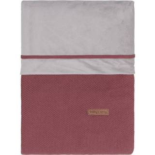 👉 Dekbedovertrek rood neutraal gratis retourneren baby's Only Classic Stone Red 100 x 135 cm 8720088339596