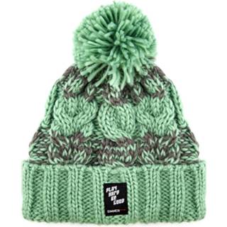 👉 Beanie groen grijs active HINTERGLEMM - GROEN/GRIJS kopen? | SINNER 8715999201902