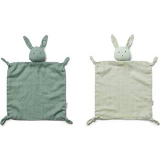 👉 Knuffeldoek active Liewood agnete - rabbit mint mix 2st 5713370494670