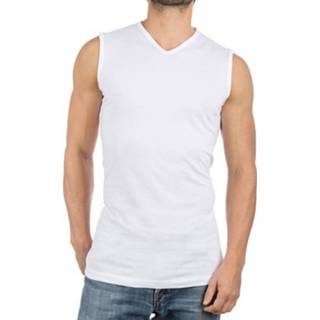 👉 Alan Red Minto tanktop met V-hals 2-pack wit