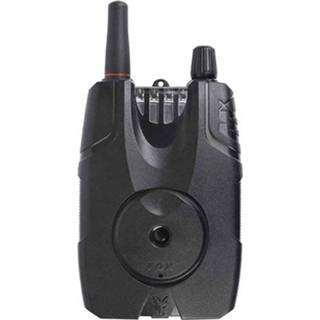 👉 Beetmelder batterij zwart rood karper RVS Fox Micron MX Receiver - Ontvanger 5056212125302