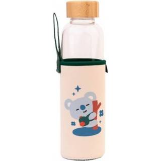 👉 Glazen drink fles BT21 drinkfles - KOYA 8435497262129