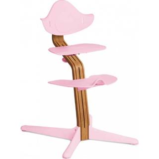 👉 Kinder stoel hout Pale Pink kinderen roze Nomi Nature Kinderstoel