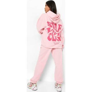 👉 Trainingspak roze s light pink Petite Self Love Club Trainingspak,