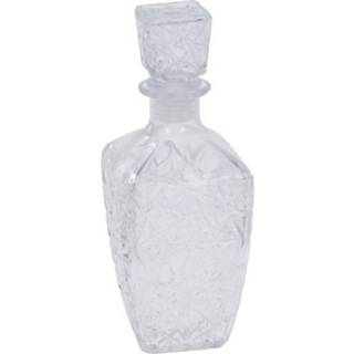 👉 Drankflesje transparant glas active Luxe glazen drankfles 750 ml/9,5 x 25 cm cadeau