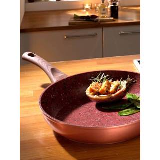 👉 Koekenpan multicolor Copper & Stone Pan MediaShop 9010041029275