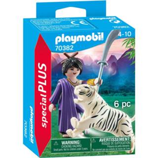 👉 Active Playmobil 70382 Aziatische Vechter met Tijger 4008789703828