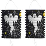 👉 Lampion multi papier 6x stuks ronde 16 cm spook