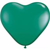 👉 Hartballon groen Hartjes Ballonnen 10 Stuks - 8719538006317