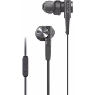 👉 In-ear oordopje zwart Sony oordopjes MDR-XB55APB (Zwart) 4548736130432