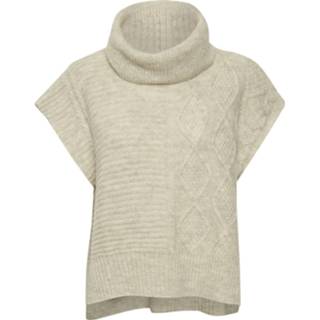 👉 Slipover l vrouwen beige Baya Knit