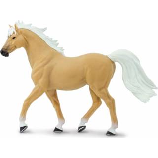 👉 Speelgoed figuur plastic kunststof multikleur Palomino Mustang Paard Hengst 14 Cm 8719538234383